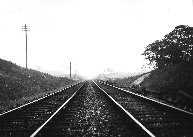 Looking South towards Wootton Wawen Platform on the Great Western Railway's main line to the West of England