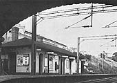View of Adderley Park station's up platform building accommodating the booking office and waiting rooms