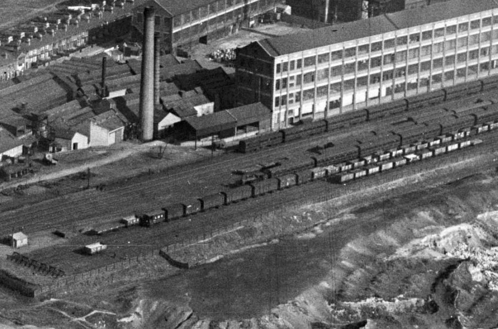 Adderley Park Station: One of several 1931 aerial views of Adderley ...