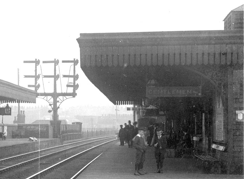 Aston Station: Close Up Showing The Station's Down Platform Building 