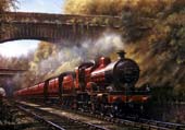 LMS 4-4-0 Compound No 1167 is seen exiting Beechwood Tunnel on a two-hour express service to Euston