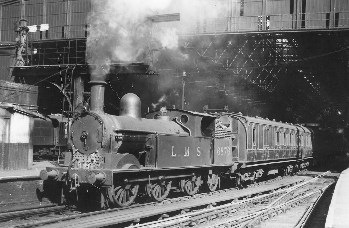 Birmingham New Street Station Lms Period Locomotives Ex Lnwr P B