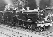Another view of ex-LMS 2P 4-4-0 No 40646 on the Stephenson Locomotive Society special on 14th April 1962