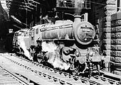 British Railways built 4F 2-6-0 No 43036 seen standing in New Street station at the head of a Class C working