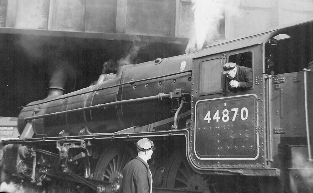 Birmingham New Street Station - BR Period Locomotives: Ex-LMS 5MT 4-6-0 ...