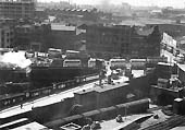 Elevated view looking towards Queens Drive and its junction with Navigation Street and Coffee House Bay