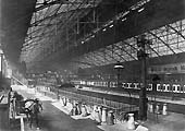 A later view of New Street station looking from the parcels office which was located at the East end of platform 3 circa 1905