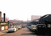 A 1963 view looking East down Queens Drive towards the central driveway with St Martins's spire in the distance
