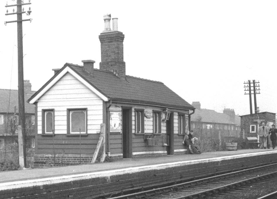 Coundon Road Station Close Up Showing The Station S Down