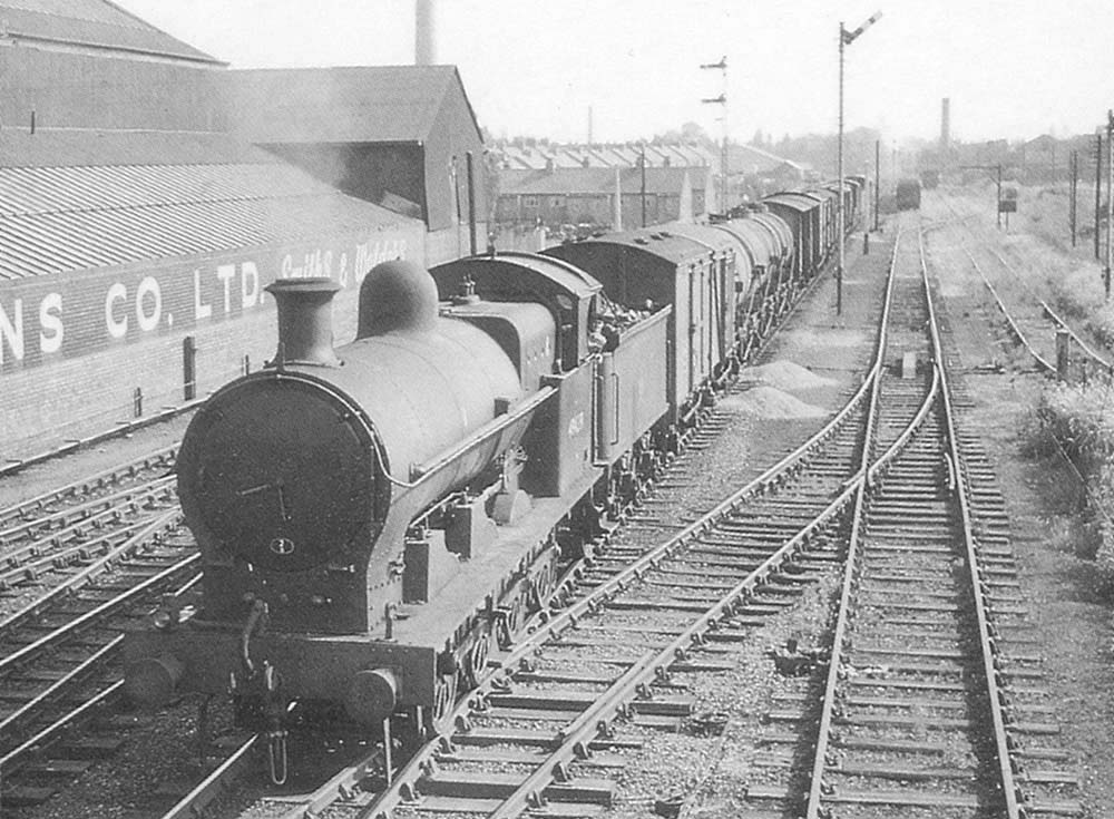 Foleshill Station Ex Lnwr Super D No Is Seen At The Head Of Of A Northbound