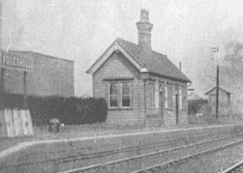 Foleshill Station Close Up Showing Foleshill Station S