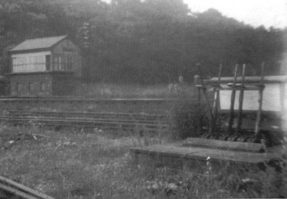 The Midland Railway's ground frame which replaced the earlier Signal Box