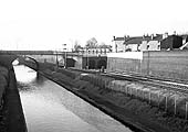 Looking towards Lee Bridge which carried the Dudley Road over both the Birmingham Canal and the railway