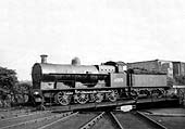 Ex-LNWR 0-8-0 7F class G2a No 49115 is seen being turned on Nuneaton shed's 60' Ransome Rapier turntable