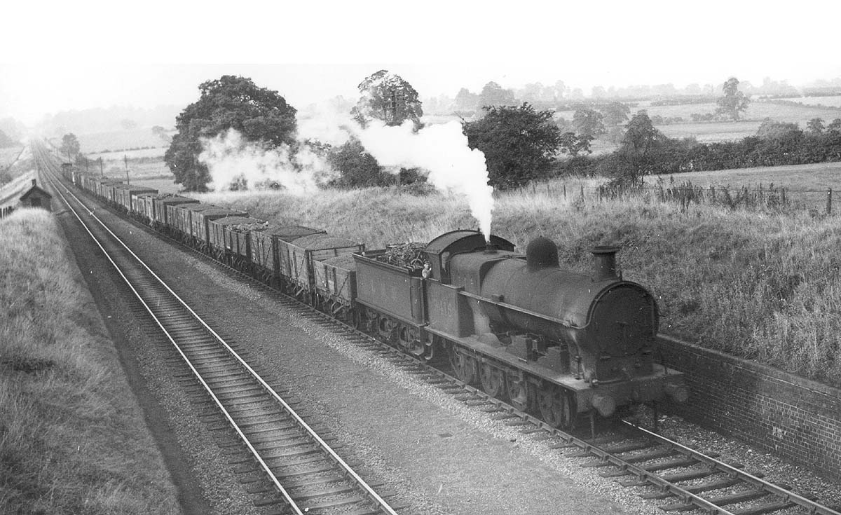 Old Milverton Lineside Views Ex Lnwr F G No Has Steam Escaping From Its Safety