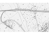 A 1901 one inch to the Mile Ordnance Survey Map of Polesworth station, goods yard and Pooley Hall Colliery
