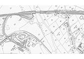 A 1939 25 inch to the Mile Ordnance Survey Map of Polesworth station and Pooley Hall Colliery and sidings