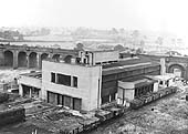 An elevated view of Rugby Locomotive Testing Station seen on 23rd September 1948 just prior to its opening