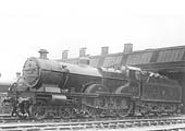 LMS 4P 4-4-0 Compound class No 1152 stands turned ready for its next duty in front of Rugby's No 1 shed