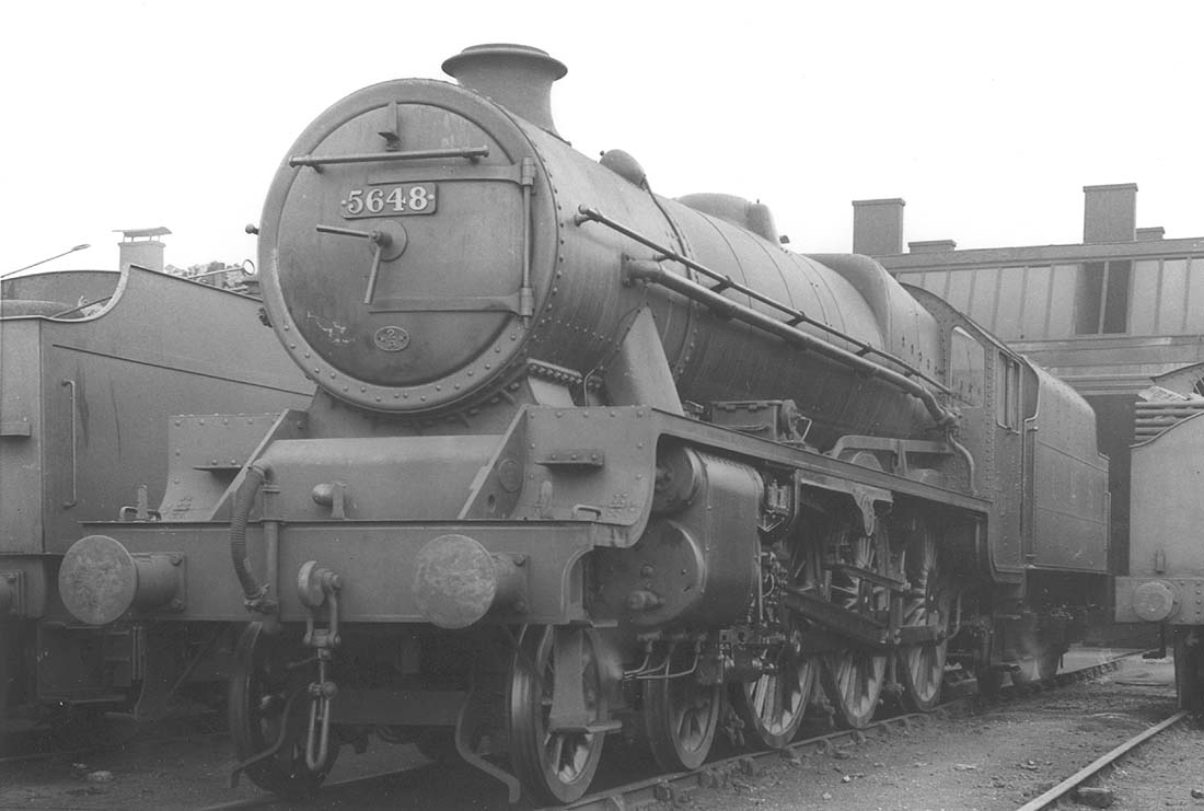 Rugby Shed - LMS 5XP 4-6-0 Jubilee class No 5648 later named 'Wemyss ...