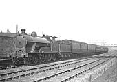 LNWR 4-6-0 Prince of Wales Class No 892 'Charles Wolfe' on an up local passenger service near Clifton Road Junction circa 1922