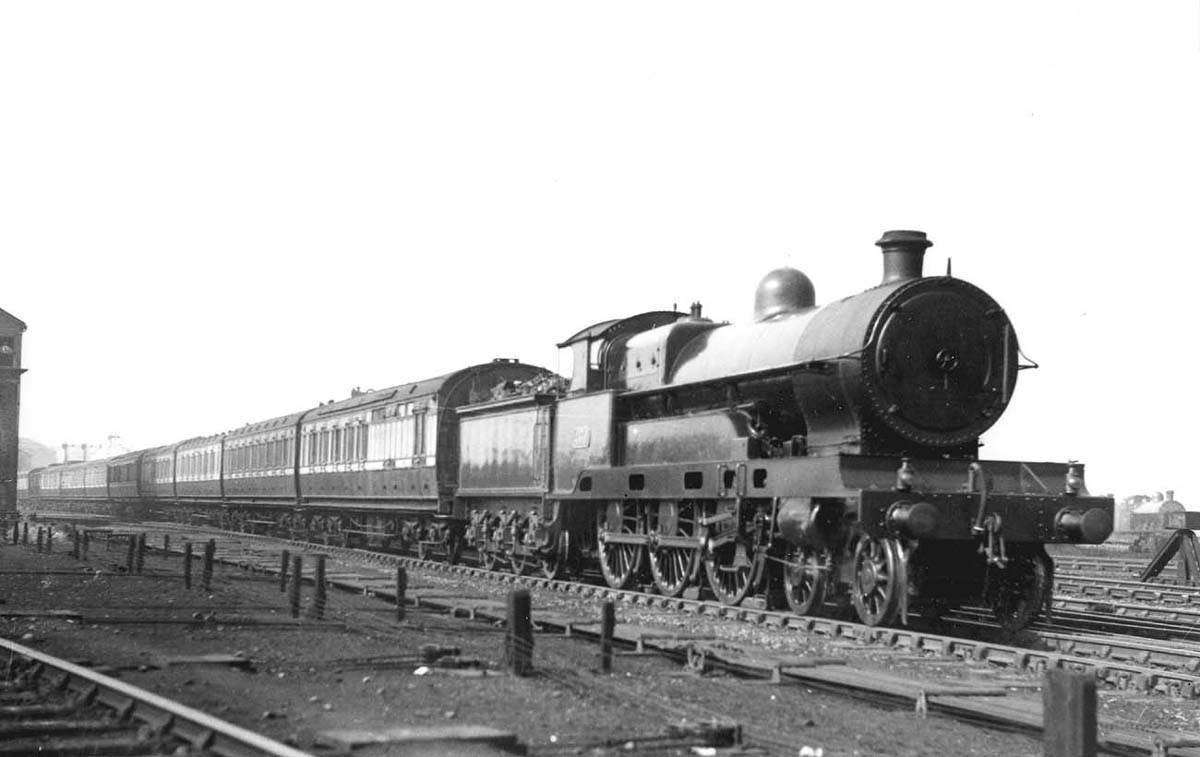 Rugby Station Pre-grouping Locomotives: LNWR 4-6-0 Claughton class No ...