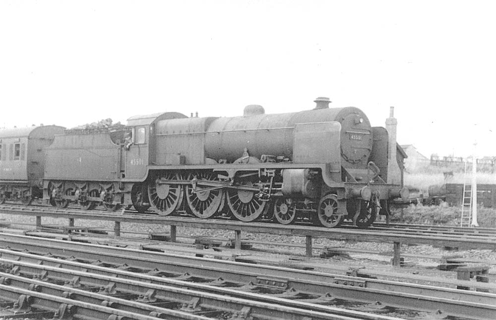 Tamworth Station: Ex-LMS 4-6-0 5XP Patriot Class No 45501 'St Dunstans ...