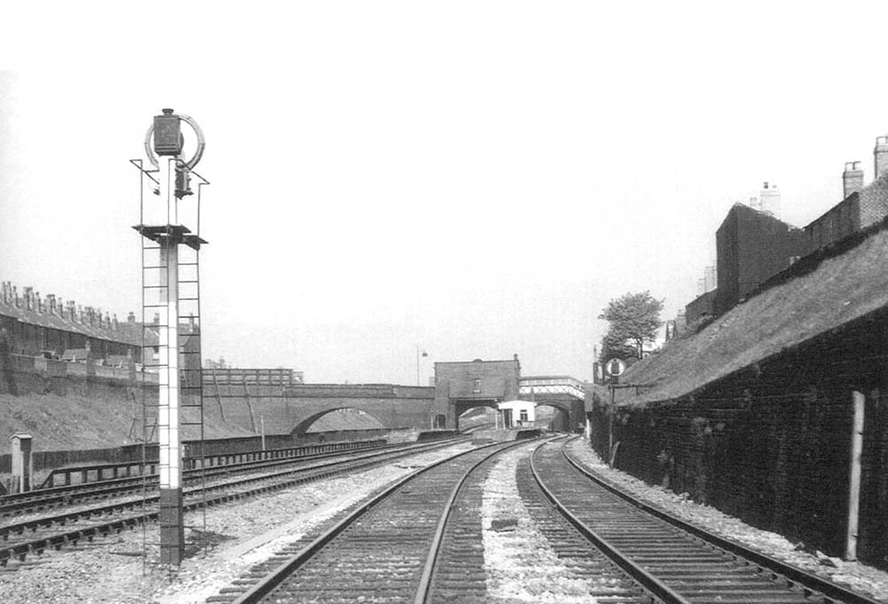 Winson Green Station Looking Towards Wolverhampton With Winson Green Station In The Distance