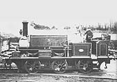 Logan and Hemingway's 0-6-0ST No 5, built by Manning Wardle of Hunslet Leeds as Works No 1795