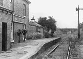 A 1936 view of Maxstoke station which, despite surface erosion to the platform, was still tidily maintained despite the lack of traffic