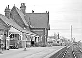 A Class 104 Diesel Multiple Unit has just departed Coleshill station for Birmingham New Street in late 1960s