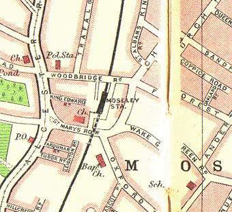 Moseley Map 