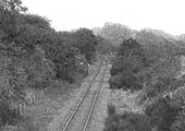 Bridge No 12 - Looking towards Coleshill with a single wagon standing on Packington's siding in 1920