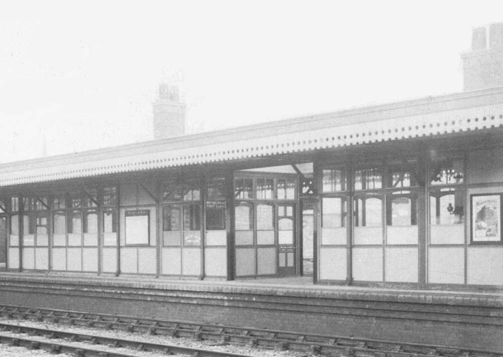 Water Orton Station Close Up Showing The Central Portion Of