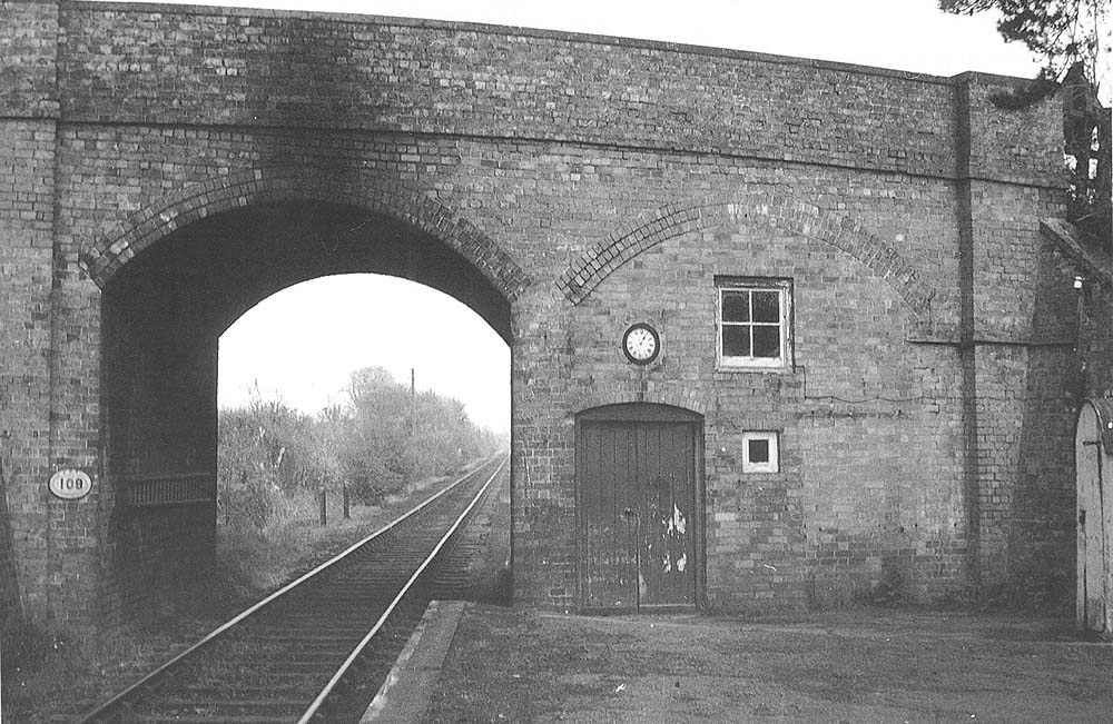 View of the station's booking office after closure to passenger services on 16th June 1947