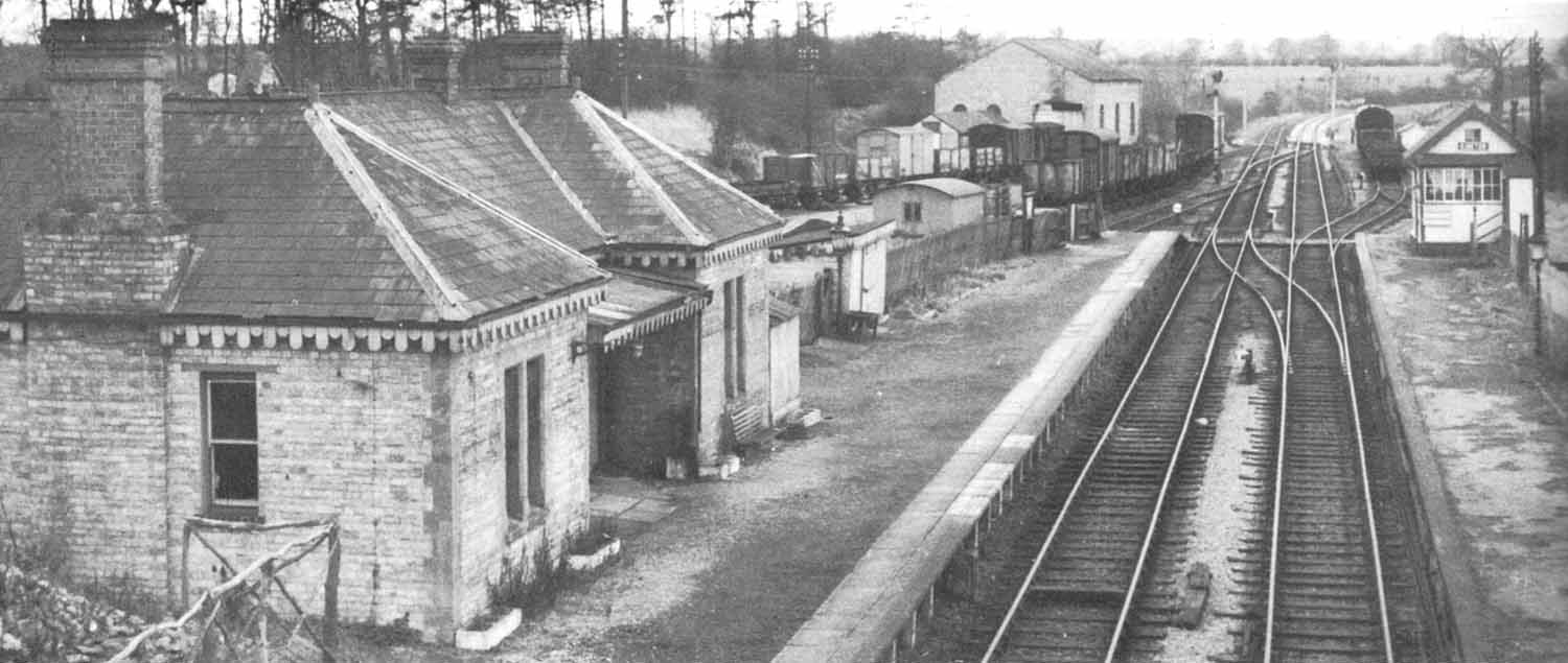 An elevated view showing Kineton's longer twin pavilion type structure complete with hipped roofs and ornamental eaves