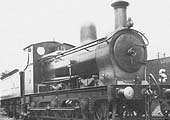 SMJ 0-6-0 No 2311, formerly SMJ No 16, seen stabled on the roads in front of Stratford on Avon shed