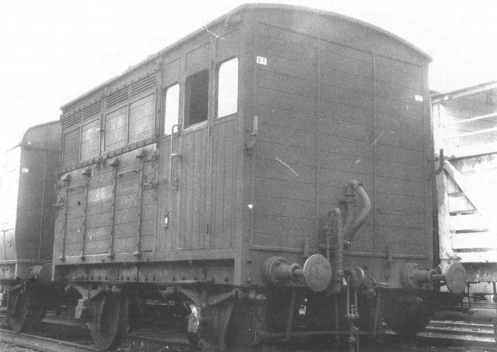 Passenger rated Horse boxes No 26, one of ten such vehicles known to be in service in January 1916