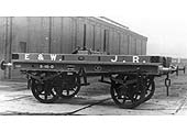 An official photograph of a timber bolster wagon circa 1903-4 time which shows the EWJR carriage livery very well