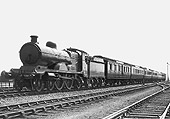 Ex-Great Central 4-4-2 Class C4/2 No 5362 passes through Braunston & Willoughby on a down express circa 1928
