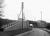 Looking south along the A45 (London Road) towards Braunston & Willoughby's double span girder bridge