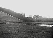 Another view of the four span girder viaduct which carried the GC's Main Line across the Oxford Canal