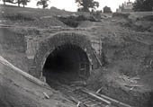 View of Catesby tunnel's northern portal which also needed to be added after the tunnel lining was complete