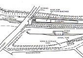 A plan of Rugby station as proposed and published in the Rugby Advertiser on Saturday 1st May 1897