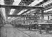 The sixth of eight photographs showing inside the factory of the Birmingham Railway and Carriage Co Ltd