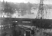 Another photograph showing the extent of the 1947 floods at the Avon Bridge Power Station