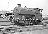 First of seven views of Peckett 0-4-0ST No 2119 shunting in Bromford Tube's exchange sidings in the early 1960s