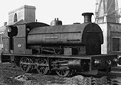 Peckett 0-6-0ST Class OX1 'Coventry No 4' is seen whilst out of steam stabled outside of the Colliery's shed on 1st March 1959