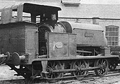 View showing the very flimsy nature of the cab sheet on 'Britannia' in this photograph taken on 30th March 1956