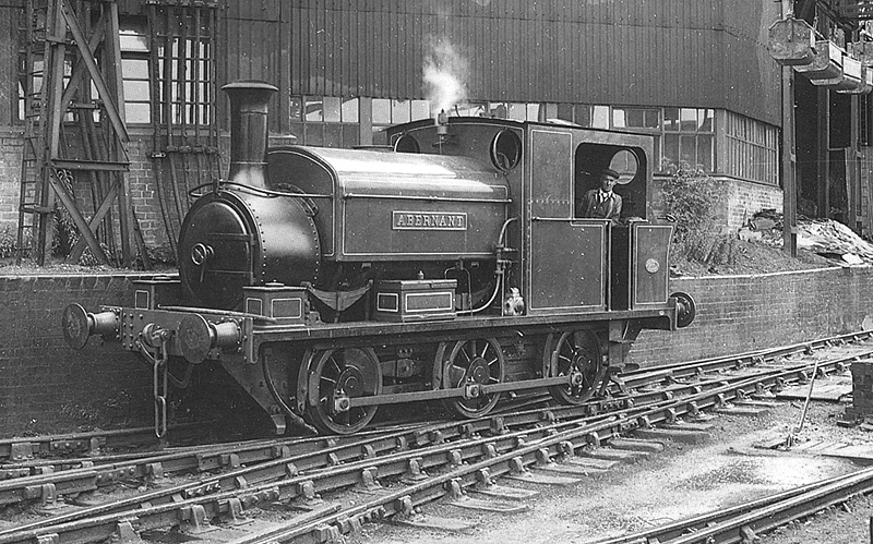 Manning Wardle 0-6-0 Works No 2015 'Abernant' is seen standing in steam at Austin Motors factory in Longbridge on 19th July 1950